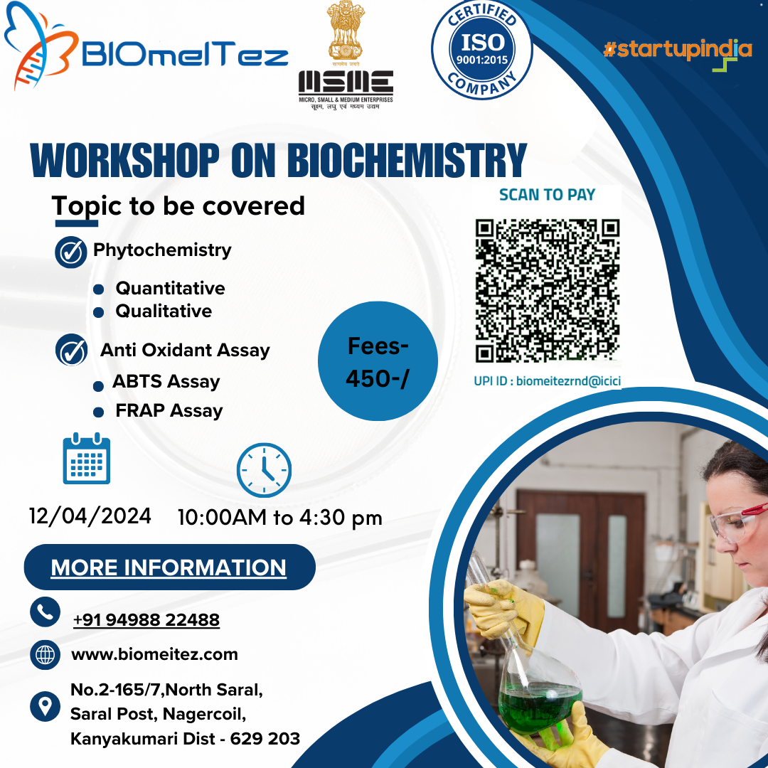 Workshop on Biochemistry